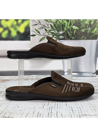 Тапочки чоловічі домашні сині закритий носок Inblu (366144496)