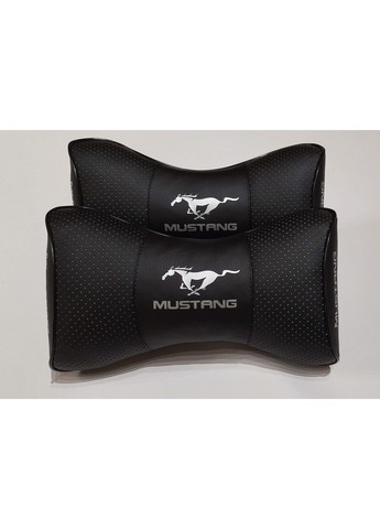 Подушка на підголовник авто Mustang 1шт. No Brand (351901857)