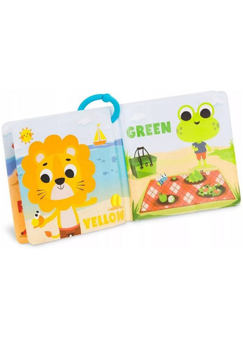 Розвиваюча книга для ванни Вивчаємо кольори () Battat LB1837GZ (354178656)