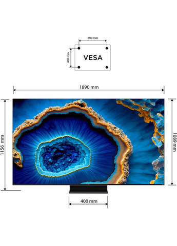 Телевизор 85C805 TCL (307289564)