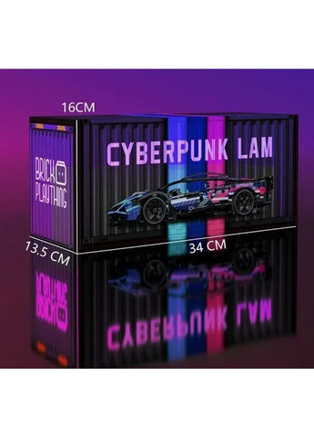 Детский игрушечный автоконструктор Ламборгини, Гоночный суперкар автомобиль Cyberpunk LAM, спотивная машина Lamborghini Lego (366664822)