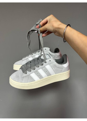 Сірі Осінні кросівки чоловічі adidas campus 00s light grey адідас кампус No Brand