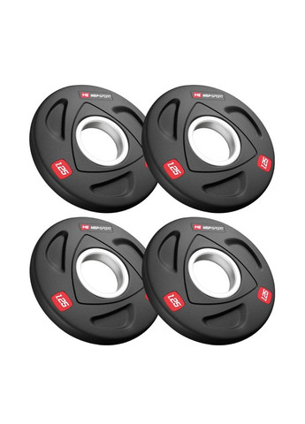Набір дисків олімпійських 4 х 1,25кг Hop-Sport (303618010)