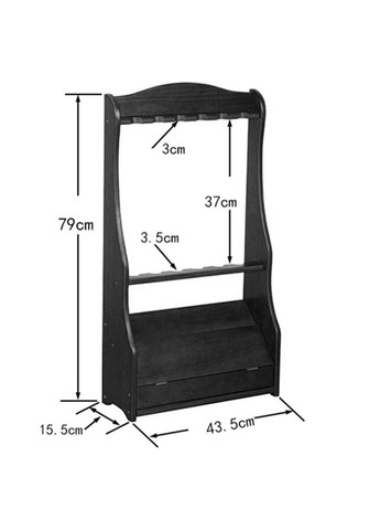 Органайзер для удочек из дерева Калкан капучино (РЫБ-002809) No Brand (328911331)