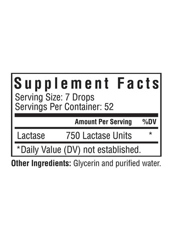 Лактаза в краплях, Lactase Drops,, 15 мл Seeking Health (325401199)