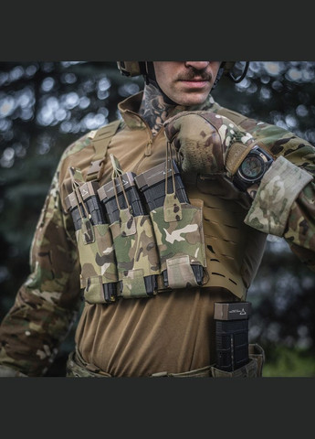 Підсумок еластичний на 3 магазина Elite Laser Cut Multicam M-TAC (315146874)