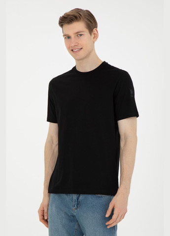 Черная футболка-футболка u.s. polo assn. мужская для мужчин U.S. Polo Assn.