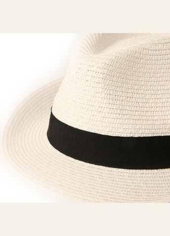 Шляпа трилби мужская бумага белая JOYCE 844-088 LuckyLOOK 844-088m (289358080)