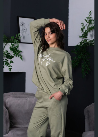 Зеленый демисезонный костюм для девочки (подростковый) hc (h001-6444-057-33) Be in fashion