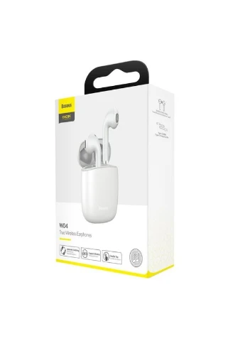 Беспроводные наушники Encok True Wireless Earphones W04 White (NGW04-02) Baseus Encok W04 (372681263)