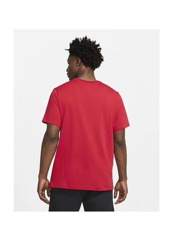 Червона футболка чоловіча jumpman box red dd0963-687 Air Jordan