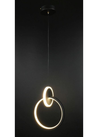 Люстра светодиодная подвесная LED светильник для квартиры на потолок лэд 26562 Черный 35-200х12х20 см. Sunnysky (324395976)