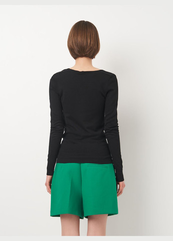 Черный демисезонный кардиган Stradivarius