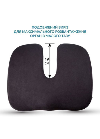 Ортопедическая подушка для сидения Model One (от геморроя, простатита, подагры), (Украина) Correct Shape (333340397)