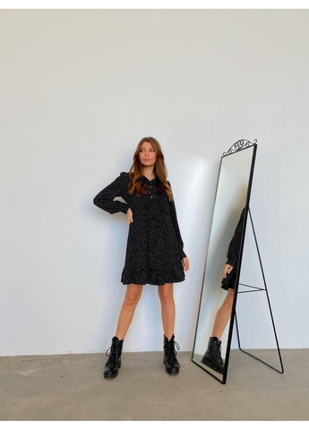 Чорна плаття «горох» Come See and Buy
