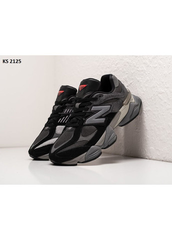 Черные демисезонные кроссовки мужские new balance 9060 black gray нью беланс 9060 No Brand