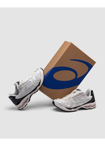 Білі Осінні кросівки чоловічі asics gel kayano 14 x unaffected infinite wonders pack bright white асікс гель каяно No Brand