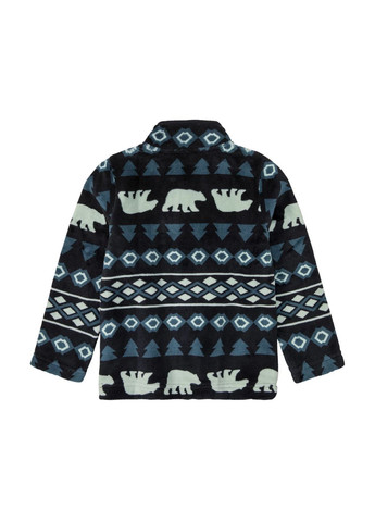 Темно-синий демисезонный флисовая кофта для мальчика Lupilu