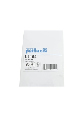 Фільтр масляний L1154 Purflux (360496333)