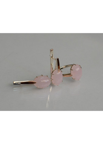 Серебряный комплект с золотыми пластинами Silver Style (367268387)