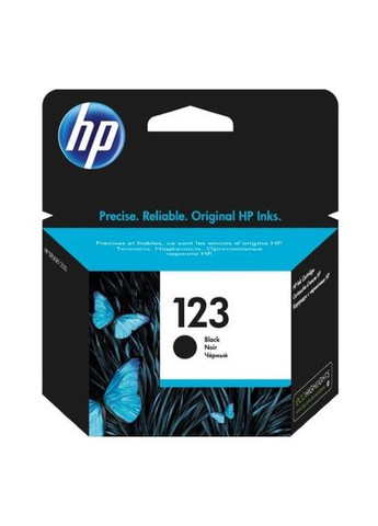 Картридж HP №123 (F6V17AE), Black, DeskJet 2130, 120 стр. Hewlett Packard (315028598)
