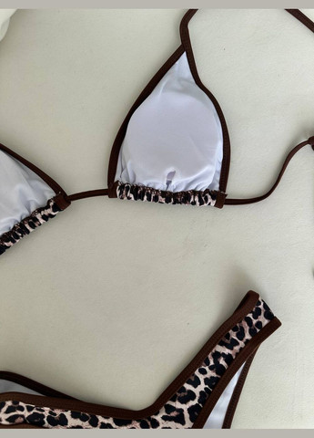 Комбінований літній трендовий купальник для ідеальної засмаги роздільний Vakko