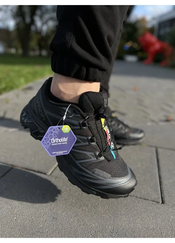 КРОСІВКИ ЖІНОЧІ SALOMON XT-6 GORE-TEX BLACK САЛОМОН ХТ 6 ЧОРНІ No Brand чорні демісезони (390649949)