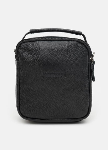 Сумка мужская через плечо кожаная K14082bl Черный Keizer (302009413)