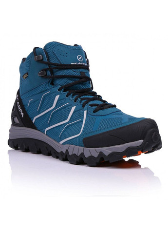 Цветные осенние ботинки nitro hike gtx серый-голубой Scarpa