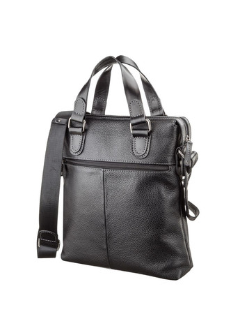 Сумка мужская 11114 кожаная Черная Shvigel (298566536)