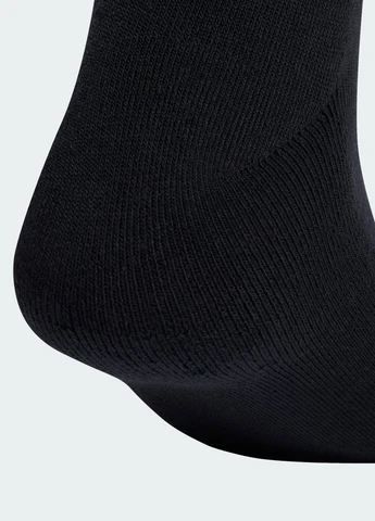 Чорні шість пар шкарпеток trefoil cushion crew adidas логотипи (402887311)