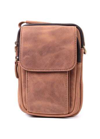 Винтажная сумка для мужчин из натуральной кожи 22811 Коричневый Vintage (303877293)