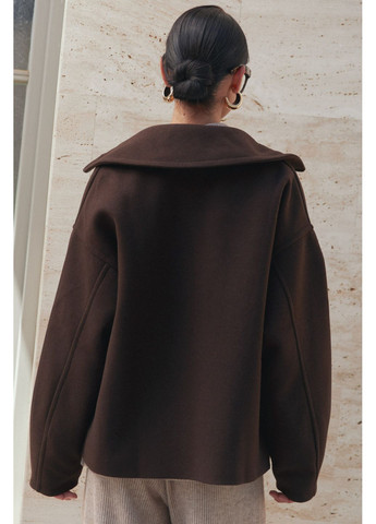 Коричневое демисезонное Укороченное пальто 2308.6463 Seventeen