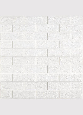 R001-2-20 Панель стінова в рулоні 3D 700х19600х2мм Біла Цегла SW-00002277 Sticker Wall (329892893)