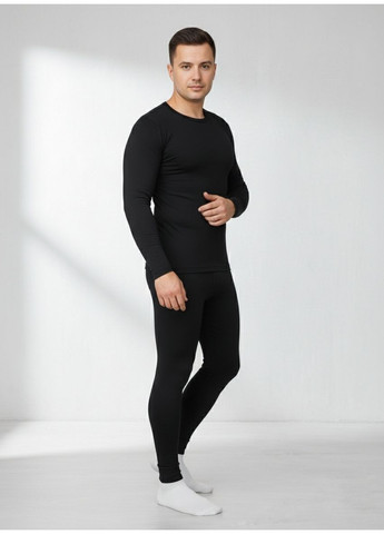 Комплект термобелья мужской хлопковый Черный Sport Line (369165145)
