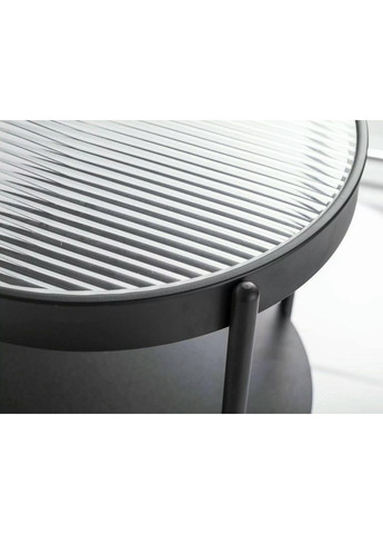 Журнальний столик LAGUNA B Білий / Чорний 110x50 LAGUNABBC Signal (372178591)