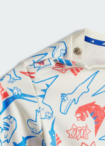 Комплект: світшот і штани Seasonal Essentials Adiraptor French Terry Kids adidas (366737716)