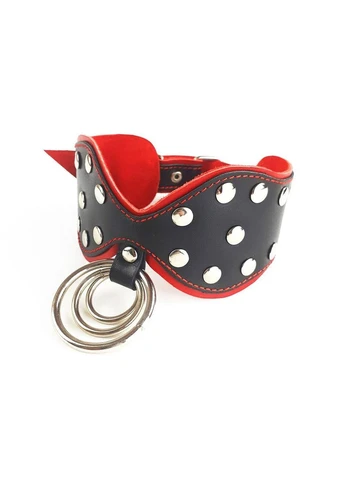 Нашийник для людей з натуральної шкіри Collar Butterfly Art of Sex (382844945)