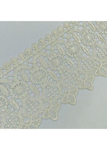 (1 метр) Кружево макраме 10 см цвет - молочный (04М-L0052-2) Plus-plus (352743469)