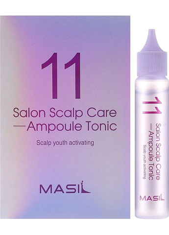 Освежающий тоник для кожи головы 11 Salon Scalp Care Ampoule Tonic 30ml (1149261-31021425) MASIL (368658648)