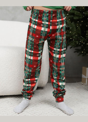 Зеленая детская пижама для мальчика со штанами Tom John