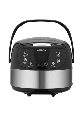 Мультиварка, 860Вт, чаша5л, электронное управление, корзина для фритюра, металл/пластик, серебристый Ardesto (314931905)