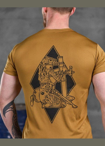 Тактическая потоотводящая футболка Odin mina кайот ВТ6569 2XL No Brand (287328022)