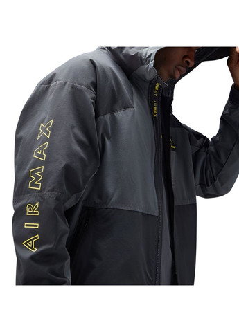 Чорна демісезонна кофта m nw air max wvn куртка air max fv5595-068 Nike