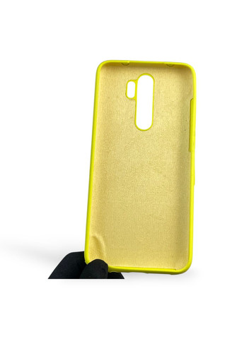 Чохол для Redmi Note 8 Pro силіконовий з мікрофіброю нековзний на сяомі редмі нот 8 про жовтий Xiaomi (366232517)