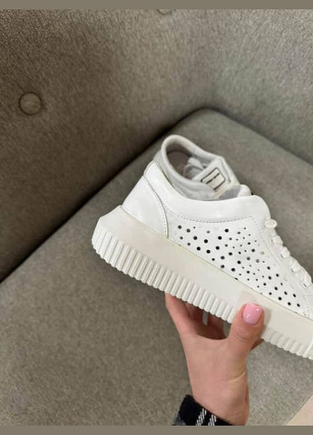 Белые женские кеды Prellesta