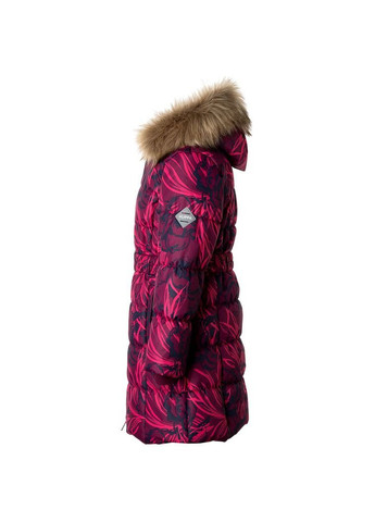 Бордова пальто зимове yacaranda, р.122, бордовий з принтом () Huppa 12030030-44534-122