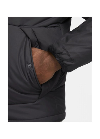 Чорна куртка чоловіча sportswear therma-fit legacy black dd6857-011 Nike