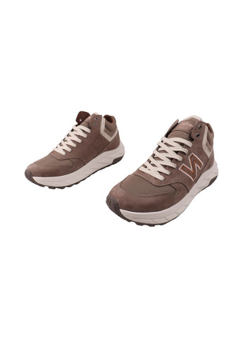 Бежевые ботинки мужские капучино натуральный нубук Konors