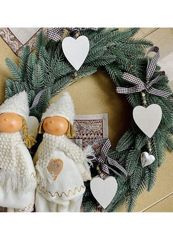 Вінки хвойні різдвяні SGH Classic литі d-50 см блакитний HVOYA (372798541)